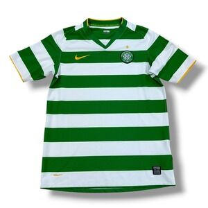 Nike‎ Celtic Football Club Jersey Fit Dry Shirt Youth XL Green White Stripe